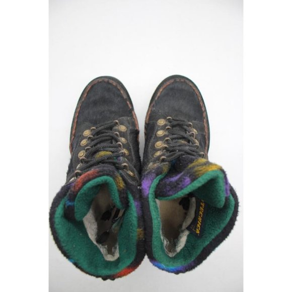 Tecnica Black Ankle Boots with Colorful Pattern - Picture 9 of 9